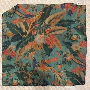 Sézane NWOT cotton/silk scarf